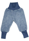 Pantaloni bambini pile di lana cotone bio