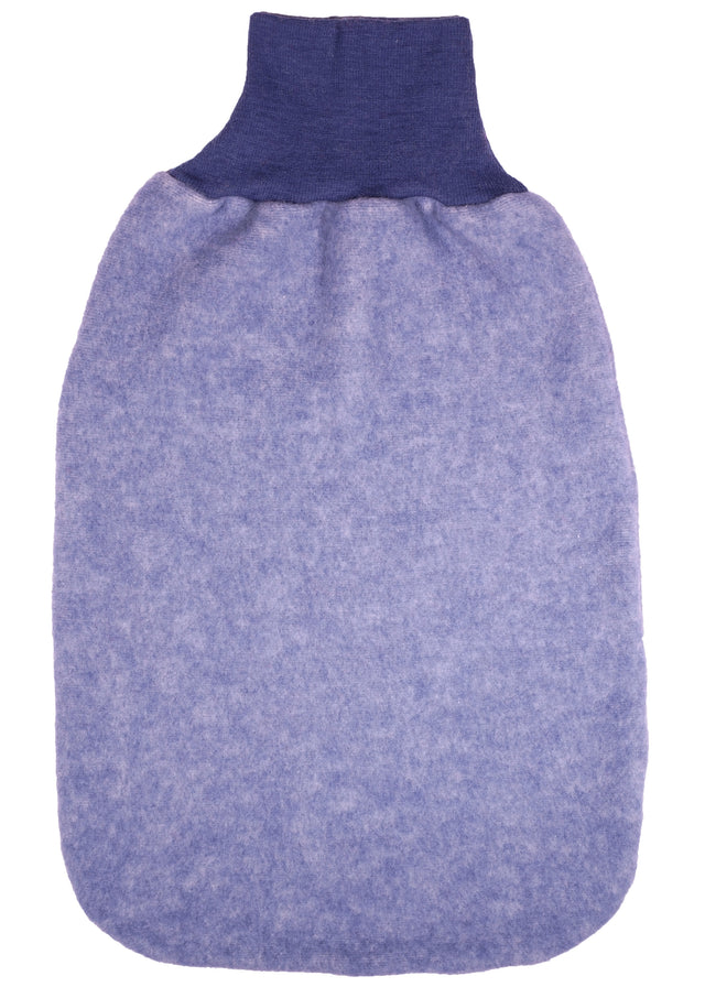 Organic wool and cotton fleece baby sack