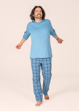 Pekka pajamas for men in pure organic cotton