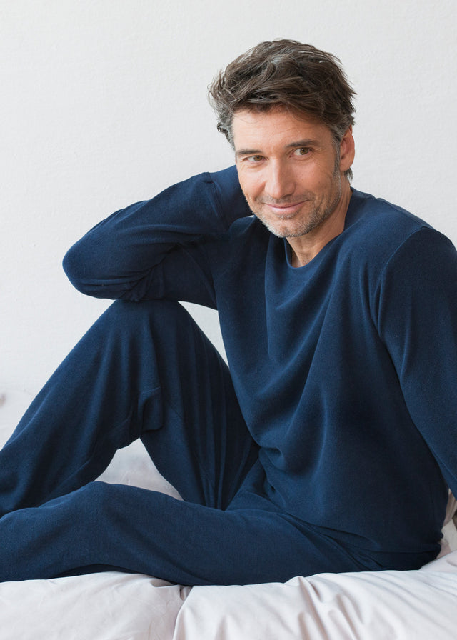 Blue Bjorn pajamas for men in organic cotton terry