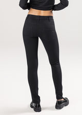 Treggings Denise Neri da donna in cotone biologico