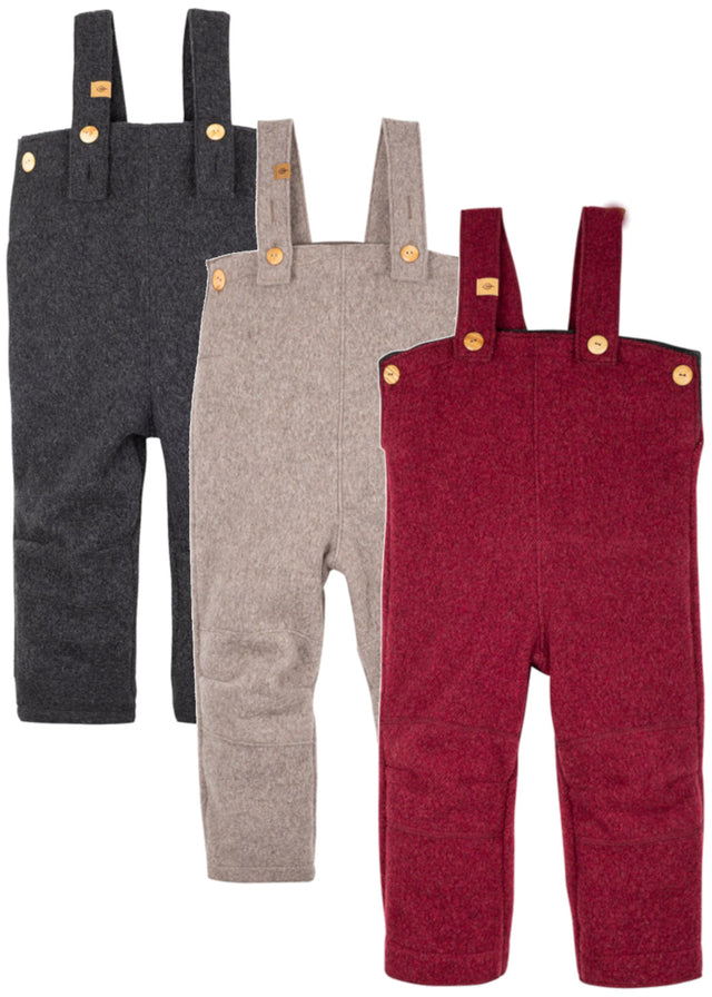 Pantaloni per bambini in lana cotta riciclata