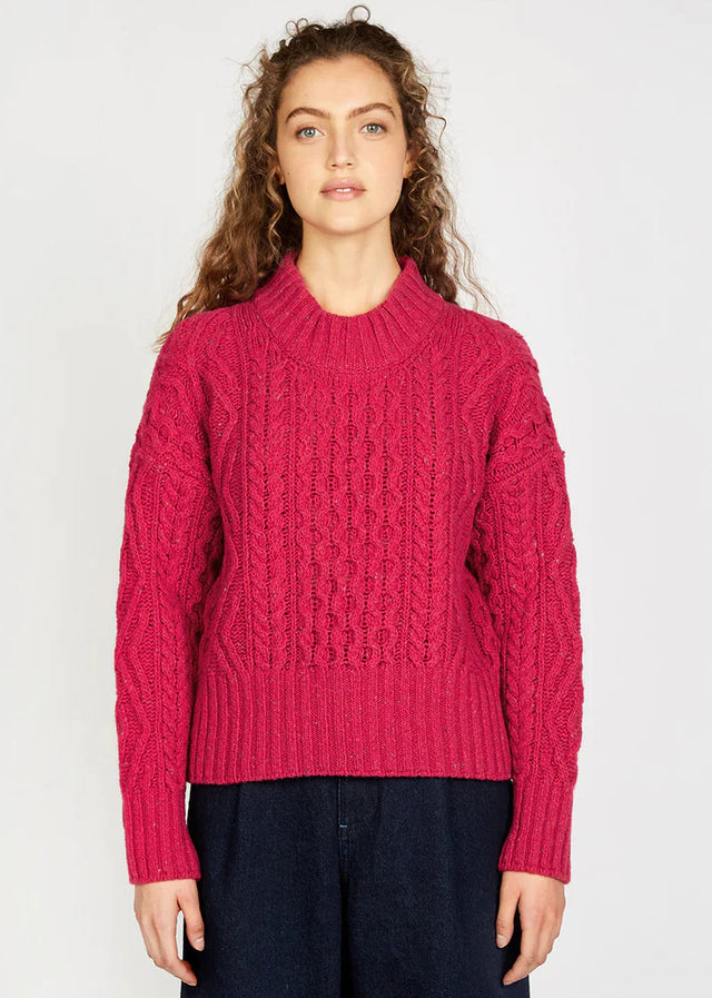 Liberty women's sweater in wool and cashmere