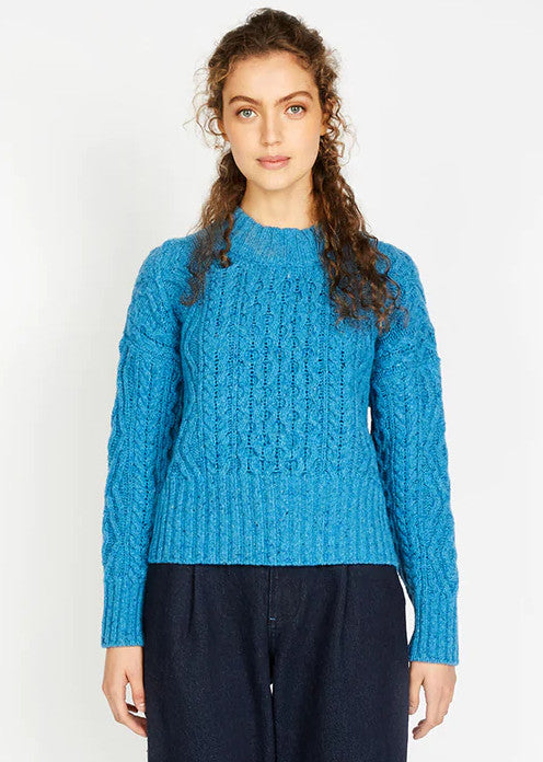 Liberty women's sweater in wool and cashmere