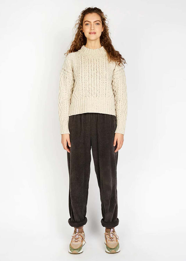 Liberty women's sweater in wool and cashmere