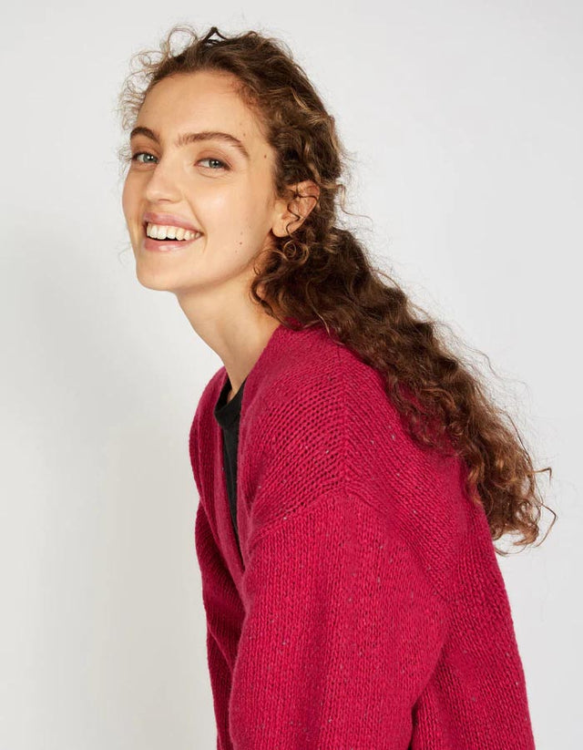 Women's Cumberland Cardigan in Wool and Cashmere