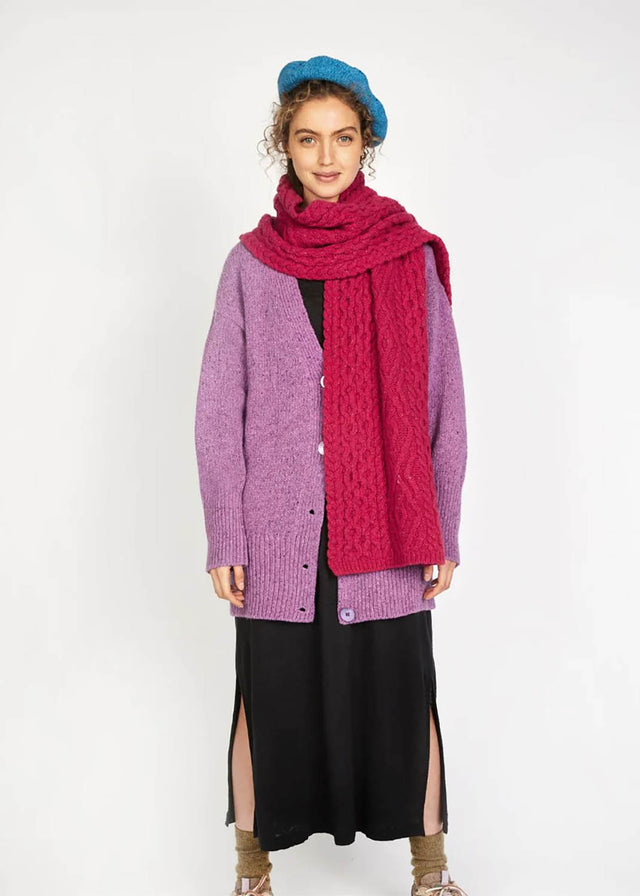 Women's Cumberland Cardigan in Wool and Cashmere