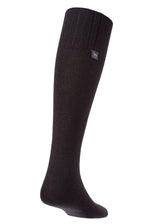 Unisex black alpaca knee socks