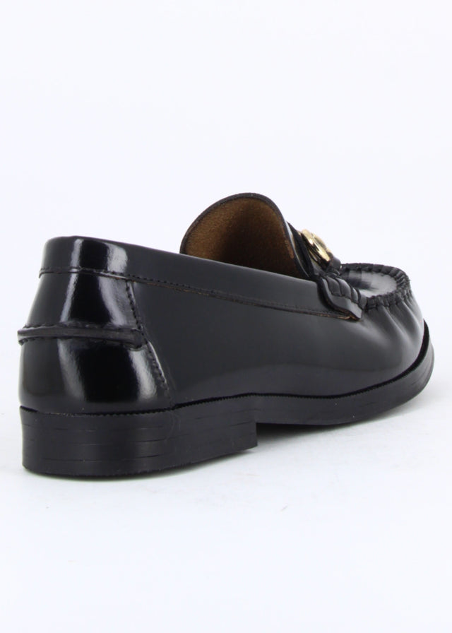 Black Camel moccasin shoes for women in natural leather 