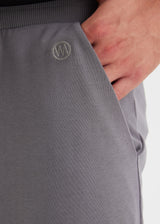 Core Gray joggers for men in pure organic cotton