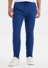 Core Blue men's tracksuit trousers in pure organic cotton