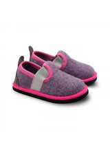 Muvy Mirtillo slippers for girls in wool felt