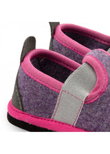 Muvy Mirtillo slippers for girls in wool felt