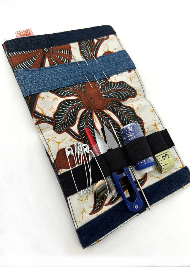 Fairtrade recycled denim sewing kit