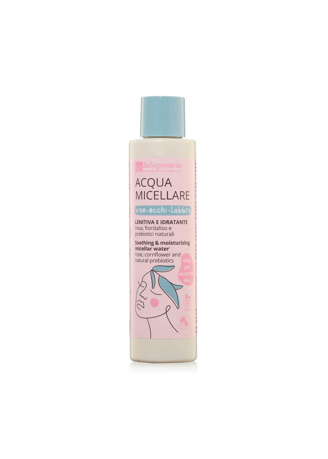 Acqua micellare con rosa, fiordaliso e prebiotici 200ml