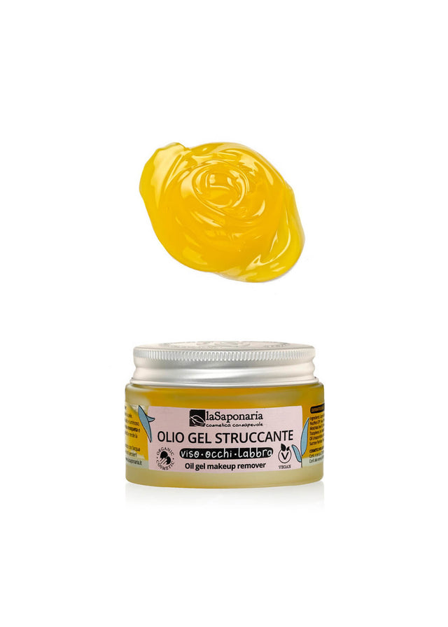 Olio gel struccante con Rosa Mosqueta e Albicocca 50ml