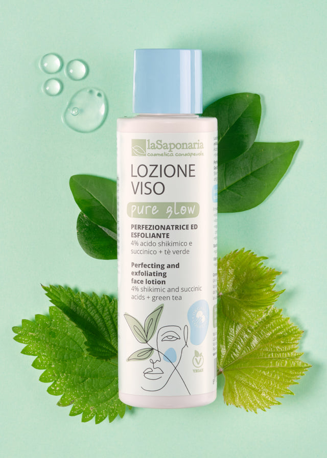 Lozione Pure glow 150ml - esfoliante ed illuminante