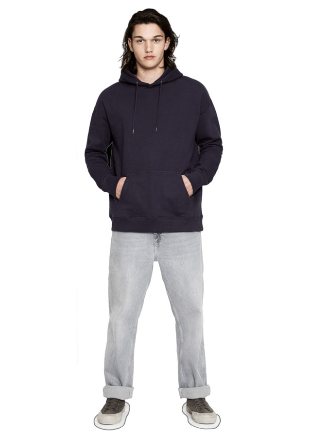 Felpa pesante oversize unisex in cotone biologico