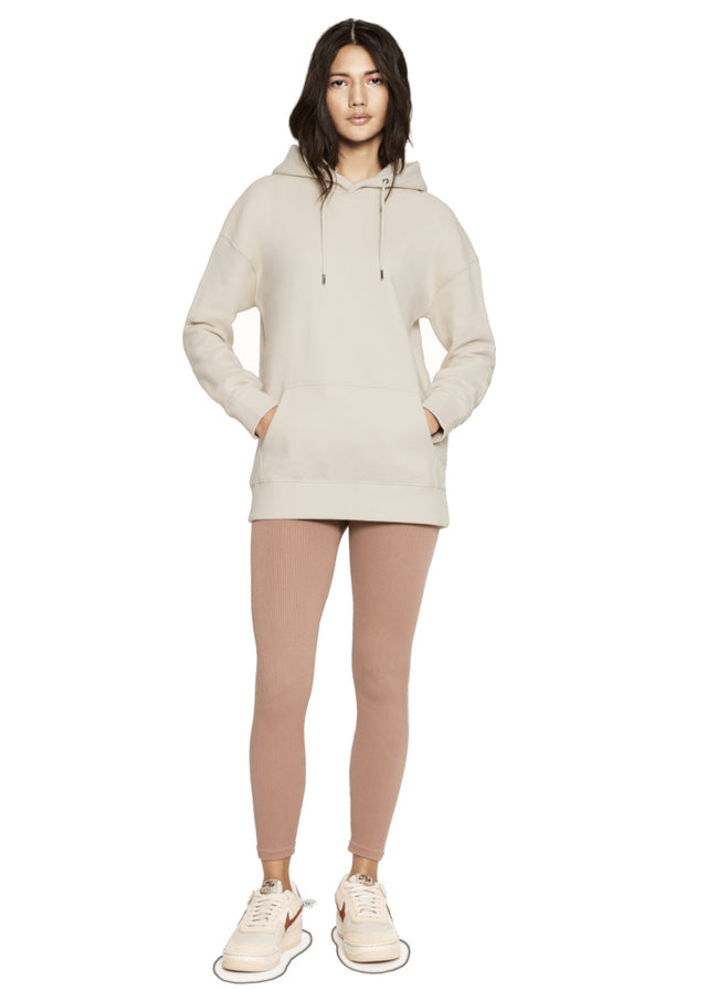 Felpa pesante oversize unisex in cotone biologico