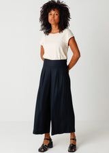 Black Enetz women's trousers in Ecovero