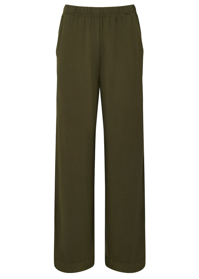 Pantaloni Binita da donna in Modal sostenibile - Khaki