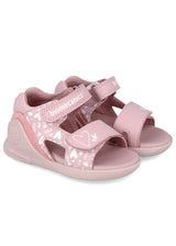 Ergonomic and natural Baby Corazon Quarzo sandals for girls