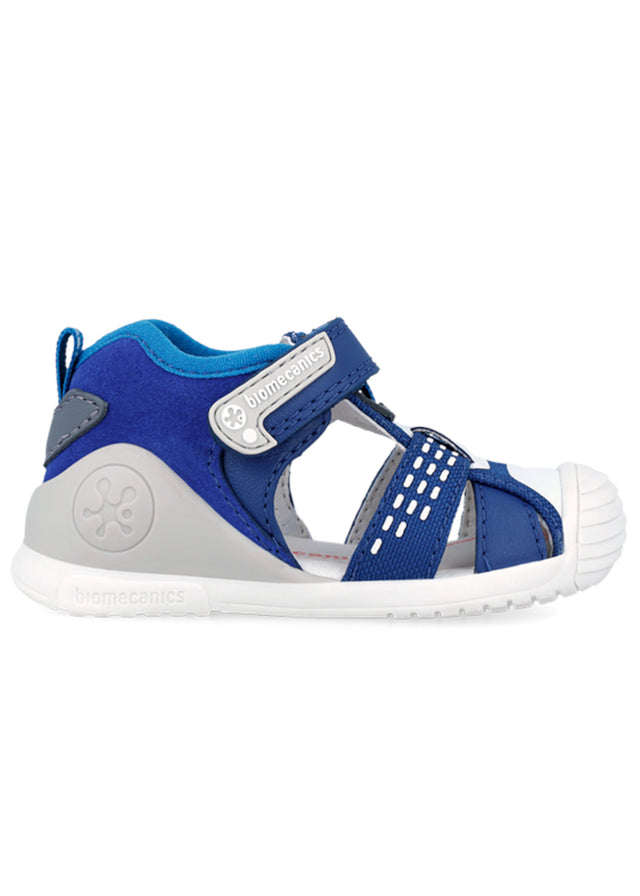 Sandali Baby Sport Azul per bambini ergonomici e naturali