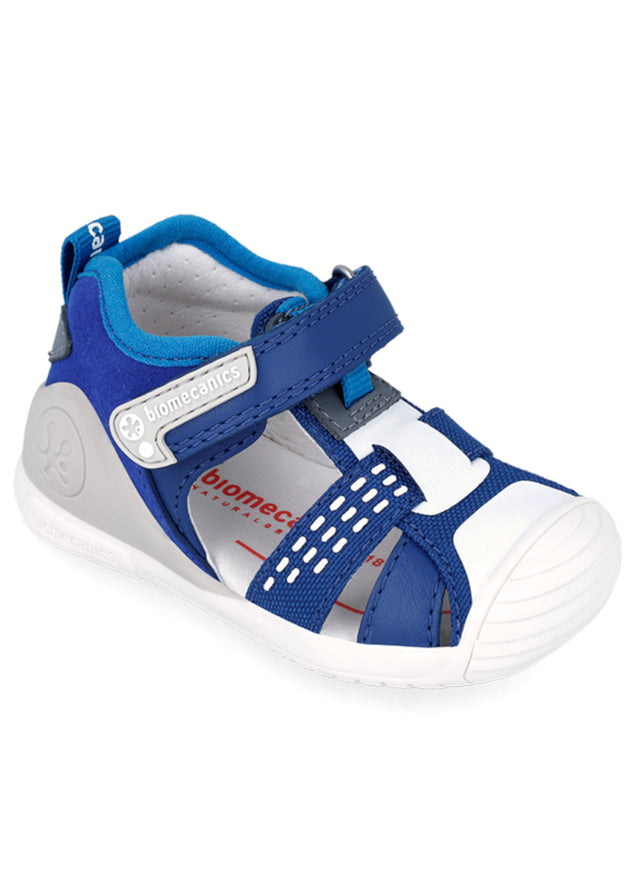 Sandali Baby Sport Azul per bambini ergonomici e naturali