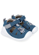 Baby Elephant sandals for children in ergonomic and natural cotton