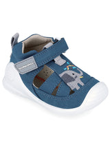 Baby Elephant sandals for children in ergonomic and natural cotton