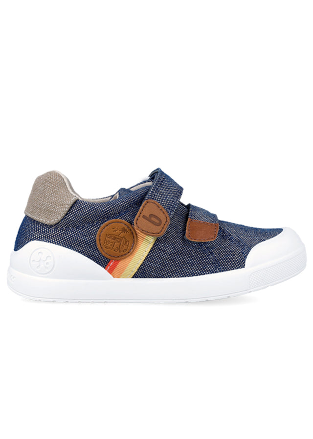 Scarpe Sneakers Jeans per bambini in cotone ergonomici e naturali