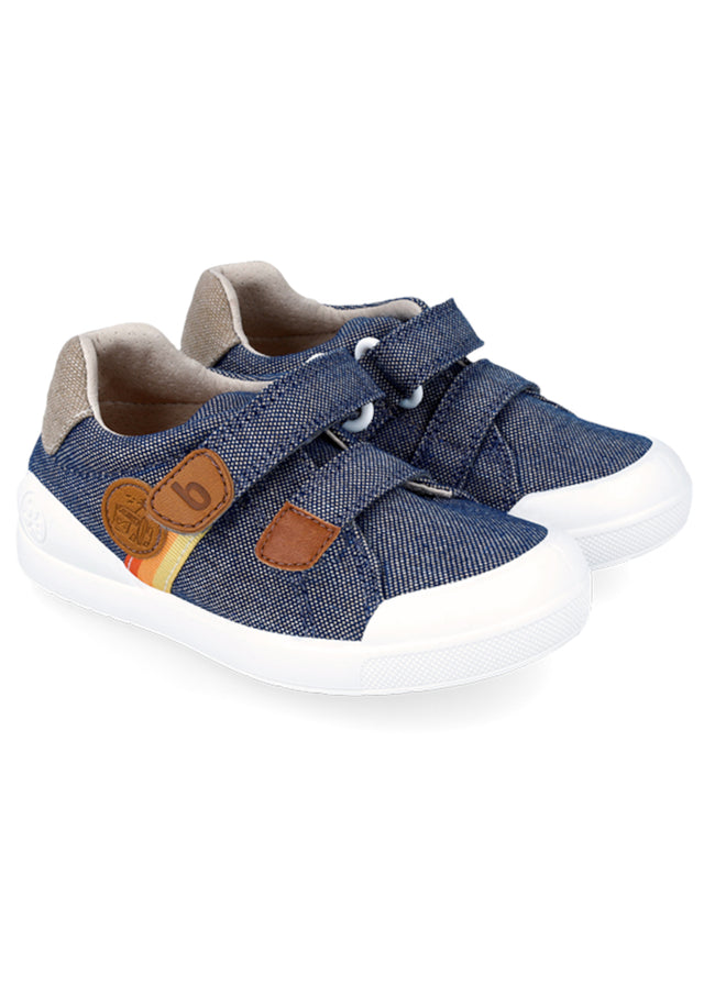 Scarpe Sneakers Jeans per bambini in cotone ergonomici e naturali