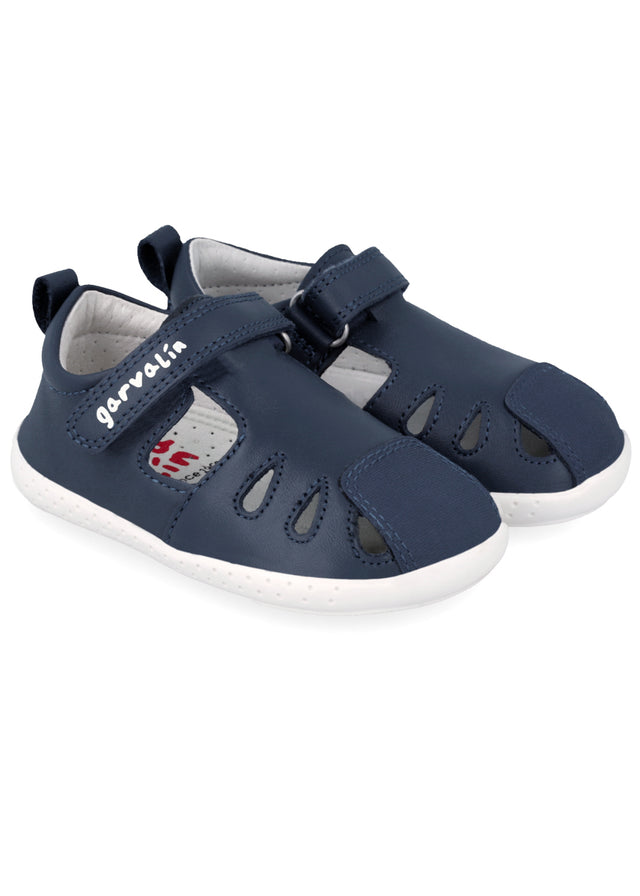 Sandali Barefoot Ocean per bambini in pelle naturale