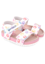 Bio Champion Blanco sandals for flexible, light and breathable girls