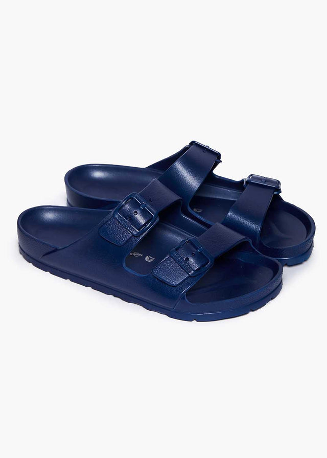 Evalight Navy anatomical slippers for men Vegan