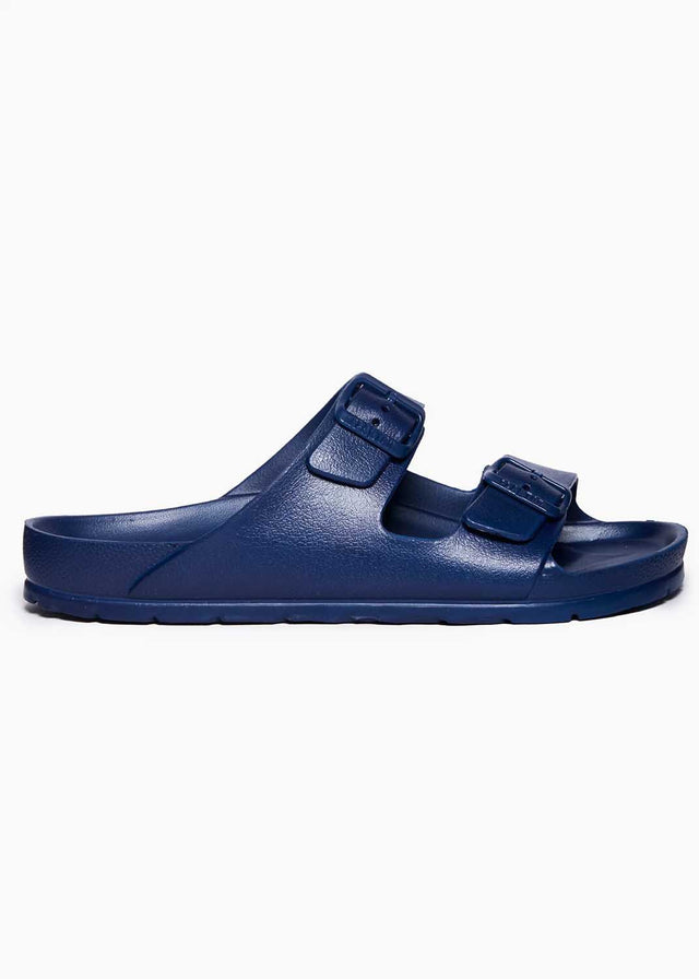 Evalight Navy anatomical slippers for men Vegan