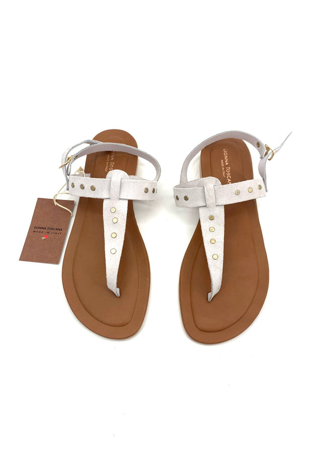 Ice cross sandals for women in natural leather