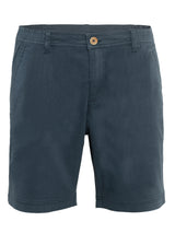 Mika Bermuda shorts for men in organic cotton - Midnight blue