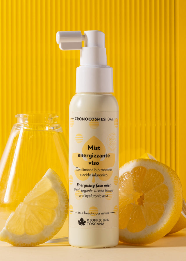 Energizing facial mist with lemon and hyaluronic acid 100ml