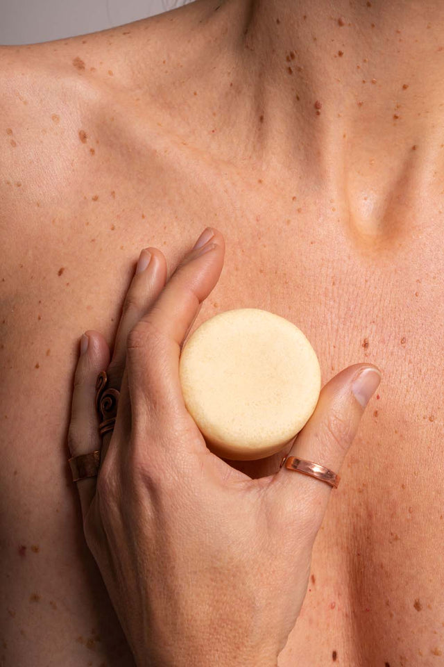 Crema corpo solida per pelli secche con olio di Argan