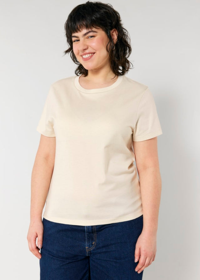 T-shirt donna Muser Raw in cotone biologico