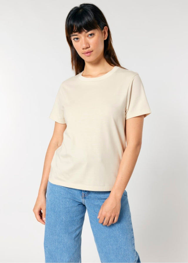 Muser Raw women's t-shirt in organic cotton