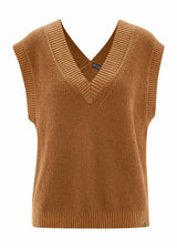 Women's hemp and organic cotton vest