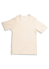 Pure wild silk short sleeve shirt for children