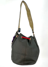 Shannon bucket bag in Fairtrade recycled leather