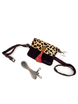 Juliette pouch bag in Fairtrade recycled leather