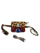 Juliette pouch bag in Fairtrade recycled leather