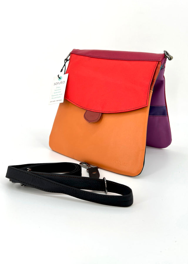 Greta bag in Fairtrade recycled leather