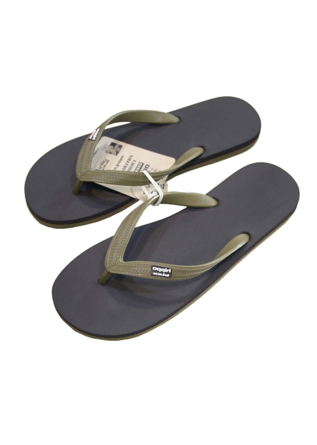 Meknes men's flip-flops in Fairrubber natural rubber