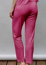 Organic silk and cotton pajama trousers